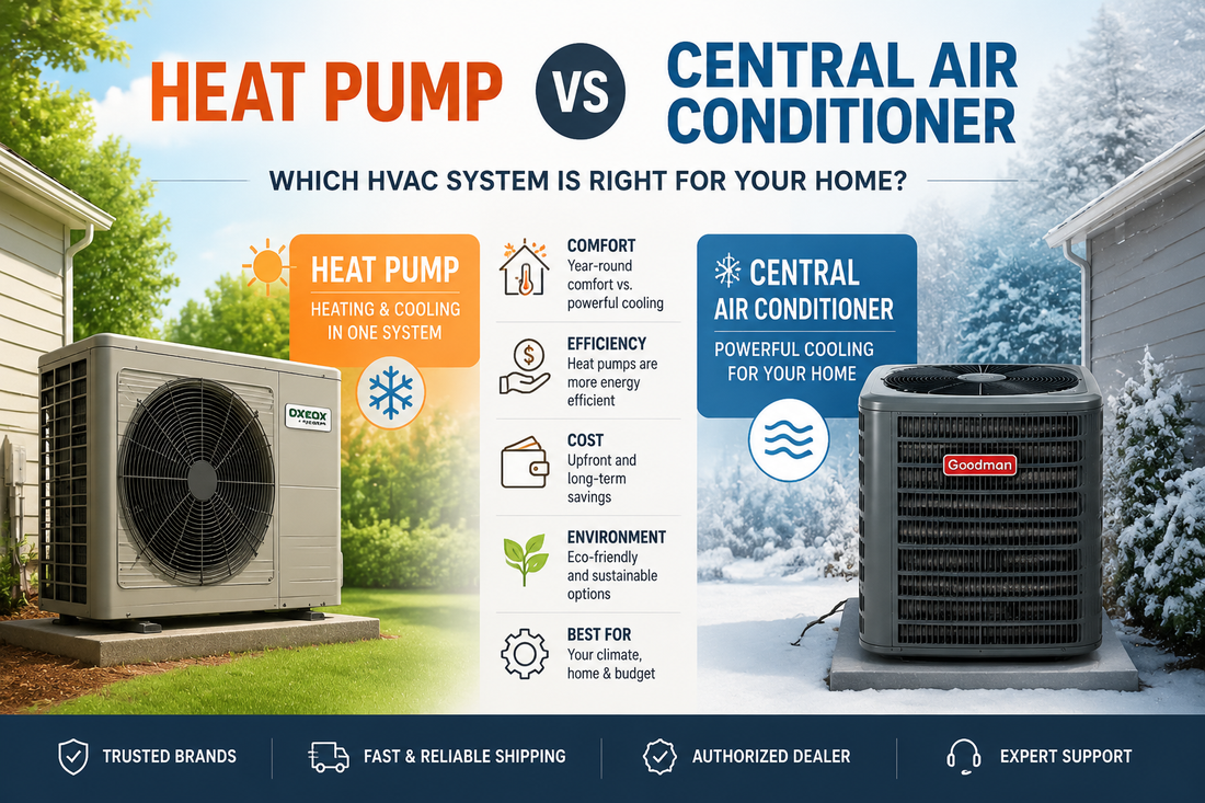 Heat Pump vs Central Air Conditioner: Which HVAC System is Right for Your Home?