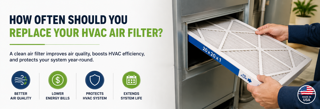 How Often Should You Replace Your HVAC Air Filter?