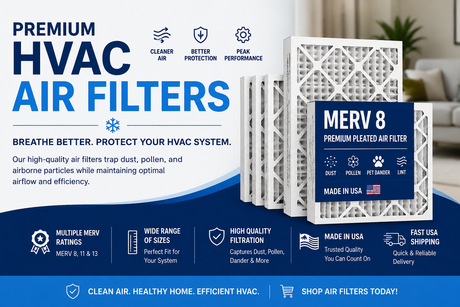 Air Filter - MERV 8