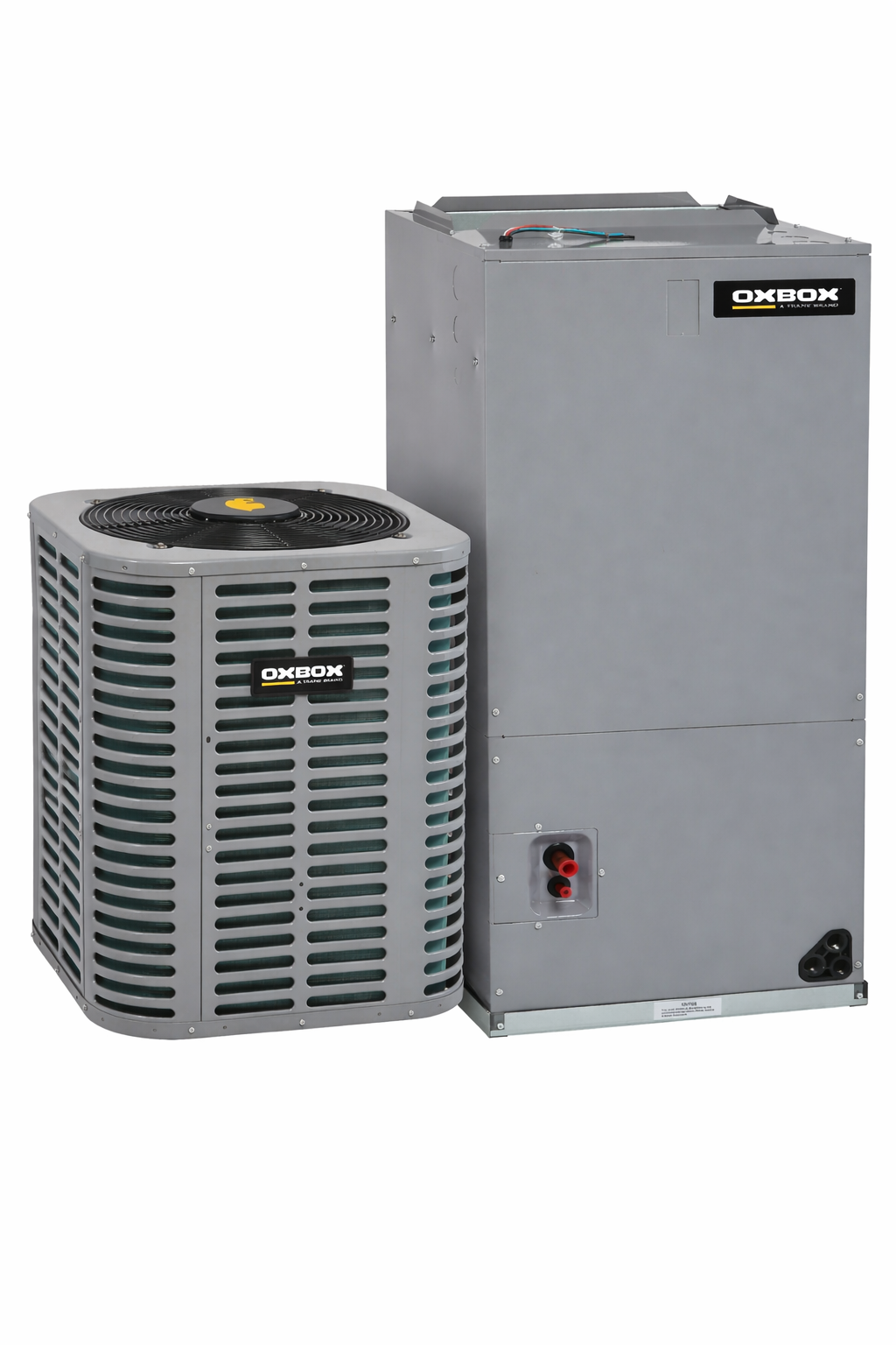 OXBOX BY TRANE 5 Ton 14.3 SEER2 Split-System Heat Pump with ECM Air Handler – J5HP5061A1000AA, J5AH5E61A1C00AA OXBOX BY TRANE