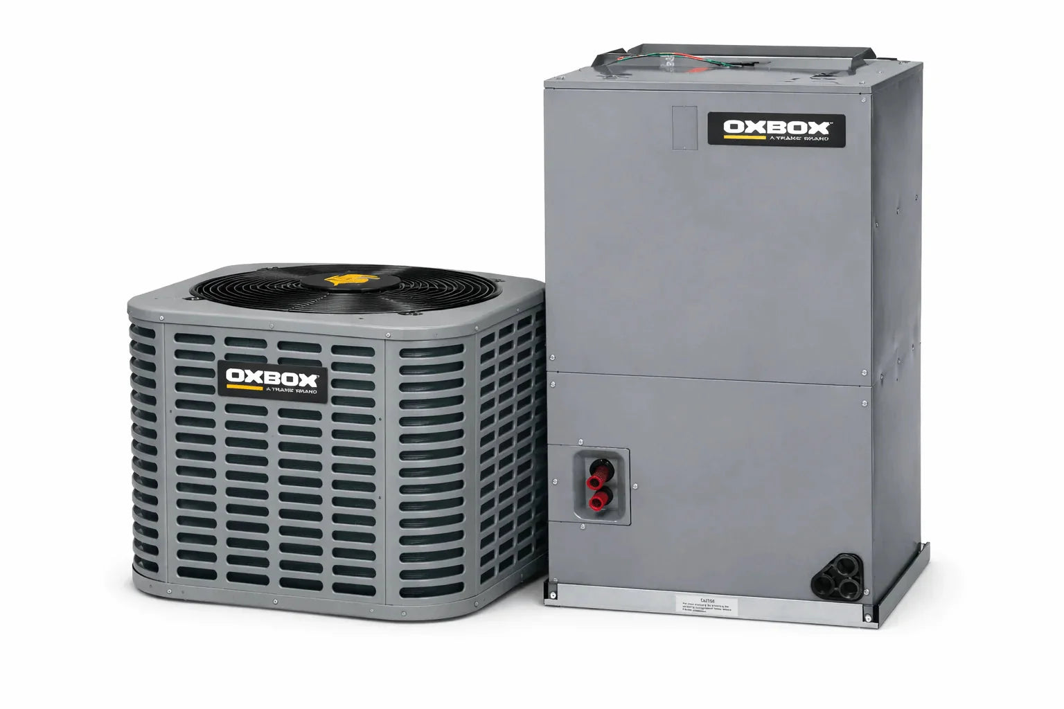 OXBOX BY TRANE 2 Ton Heat Pump System – J5HP5024A1000AA Heat Pump & 5JMM5A0B36M31SA Air Handler OXBOX BY TRANE